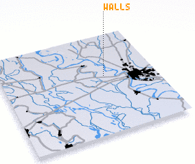 3d view of Walls