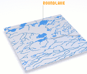 3d view of Round Lake