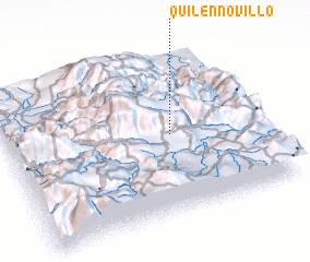 3d view of Quilén Novillo