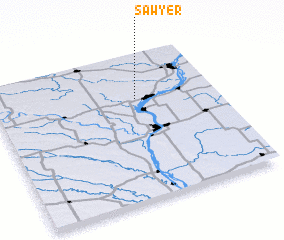 3d view of Sawyer