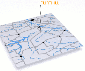 3d view of Flint Hill