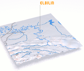 3d view of El Bilín