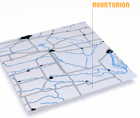 3d view of Mount Union