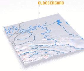 3d view of El Desengaño