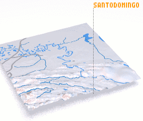 3d view of Santo Domingo