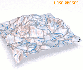 3d view of Los Cipreses