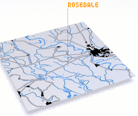 3d view of Rosedale