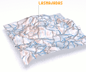 3d view of Las Majadas