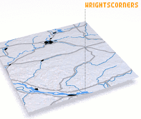 3d view of Wrights Corners