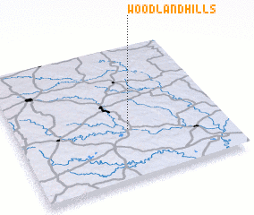 3d view of Woodland Hills