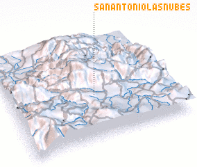 3d view of San Antonio Las Nubes