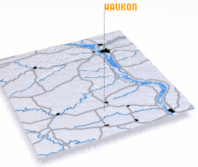 3d view of Waukon