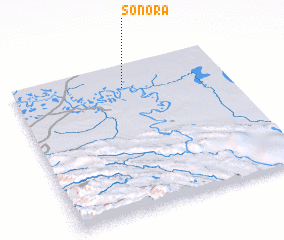 3d view of Sonora