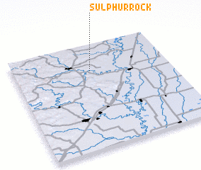 3d view of Sulphur Rock