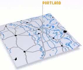 3d view of Portland
