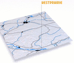 3d view of West Prairie