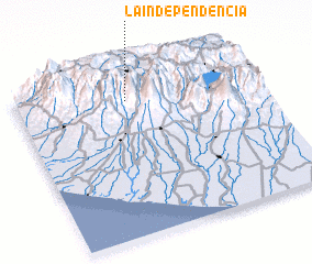 3d view of La Independencia