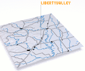 3d view of Liberty Valley