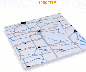 3d view of Iowa City