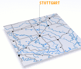 3d view of Stuttgart