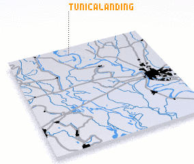 3d view of Tunica Landing