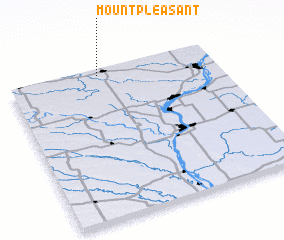 3d view of Mount Pleasant