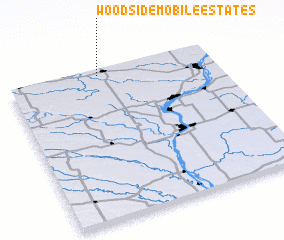 3d view of Woodside Mobile Estates