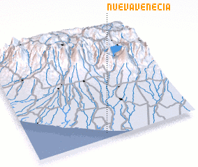 3d view of Nueva Venecia