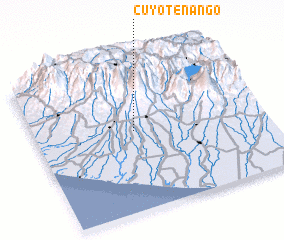3d view of Cuyotenango