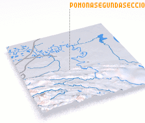 3d view of Pomona Segunda Sección