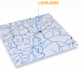 3d view of Loch Leven