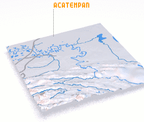 3d view of Acatempan