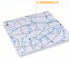 3d view of Cleavesville