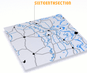 3d view of Sixteenth Section