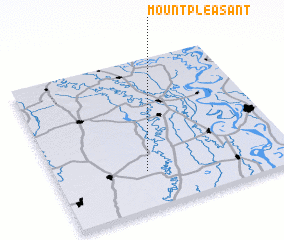 3d view of Mount Pleasant