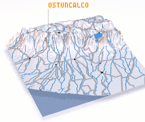 3d view of Ostuncalco