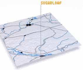 3d view of Sugarloaf