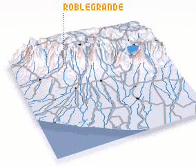 3d view of Roble Grande