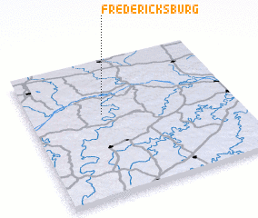 3d view of Fredericksburg