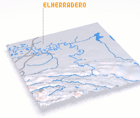 3d view of El Herradero