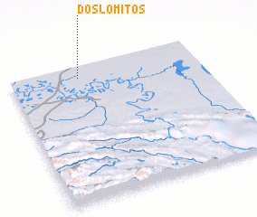 3d view of Dos Lomitos