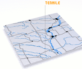 3d view of Ten Mile