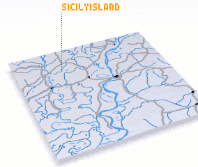 3d view of Sicily Island