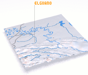 3d view of El Guano