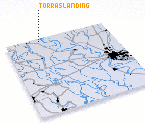 3d view of Torras Landing