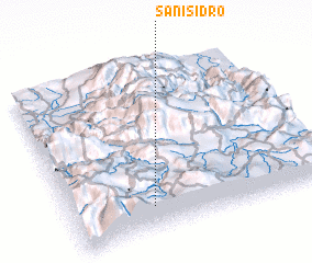 3d view of San Isidro