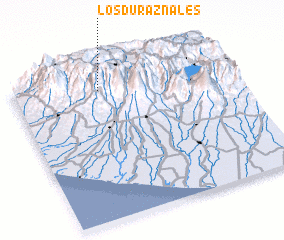 3d view of Los Duraznales