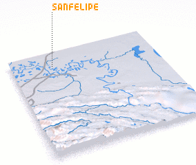 3d view of San Felipe