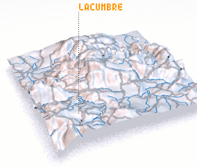 3d view of La Cumbre