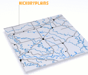 3d view of Hickory Plains